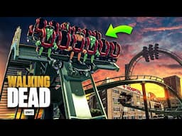 The Walking Dead: Prison Escape! - Dive Coaster POV & Cinematic