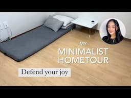 Minimalist hometour(defend your joy)