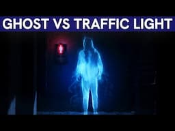 GHOST VS TRAFFIC LIGHT!🚦 #vfx