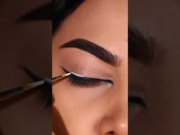 RECODE WE STOLE DA SHOW INTENSE GEL EYELINER TUTORIAL | Best eyeliner in india ? #graphiceyeliner