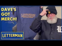 Dave Drops New Merch | David Letterman