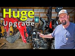 Huge Backhoe Upgrade | ITC Quick Attach Seat Relocation Bracket