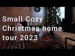 Small Cozy Christmas Home Tour 2023