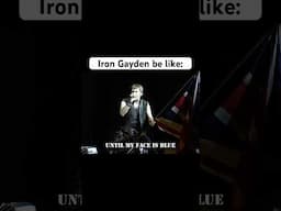 Iron Gayden be like: The Pooper