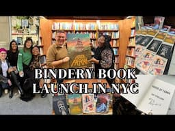 Bindery Launch Event in NYC Vlog