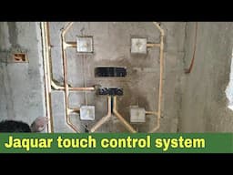 jaquar touch control system with thermostat diverter installation