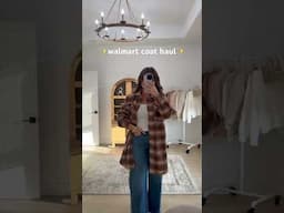 WALMART Winter Coat Haul🧥 #walmarthaul #walmart #wintercoats