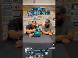 RUNWE unboxing #RunWe #kettlebell  #supportsmallbusiness #supplements