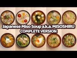 10 Ways to Make Healthy and Nutritious Japanese Miso Soup a.k.a. MISOSHIRU