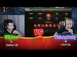 QuickyBaby vs Kajzoo in random battle | World of Tanks