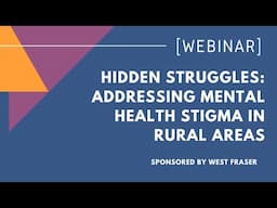 Hidden struggles: Addressing mental health stigma in rural areas