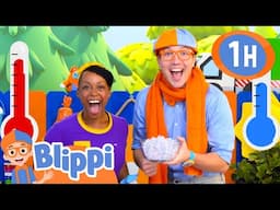 Blippi & Meekah Play Hot or Cold Game | Blippi Vehicles | Learning Videos for Kids