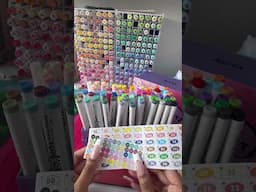 Anime Marker Set! 🤩 #markers #acrylicmarker #shorts #arrtx