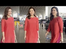 The Sabarmati Report Actress Raashii Khanna At Mumbai Airport