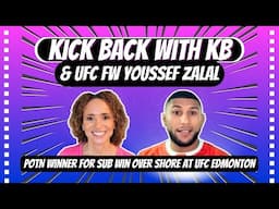 Youssef Zalal On 3rd Consecutive Submission Win At UFC Edmonton; Calls Out Barboza, Caceres, Emmett