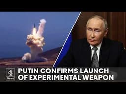 Russia fired experimental hypersonic ballistic missile on Ukraine says Putin