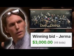 Jerma PAID $3,000 For A Dark and Darker Poster