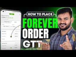 Forever Order कैसे लगाएं? | How to Place GTT order on Dhan Explain in hindi | Sunil sahu