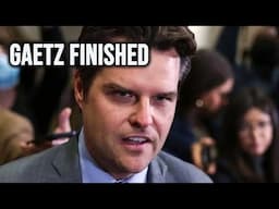 Matt Gaetz GOES DOWN In Sudden Attorney General Withdrawal