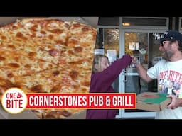 Barstool Pizza Review - Cornerstones Pub & Grill (Carver, MA) presented by Morgan & Morgan