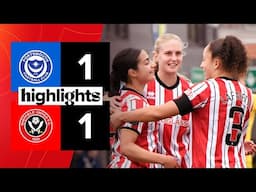 Portsmouth Women 1-1 United Women | Barclays Championship highlights