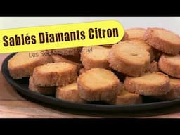 Recette de délicieux sablés diamants au citrons