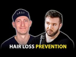 Going Deep On Hair Loss Prevention Drugs With Peter Attia | Hair Surgeon Reacts