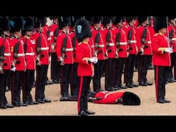 British Military Guards Must Follow Proper Fainting Protocol