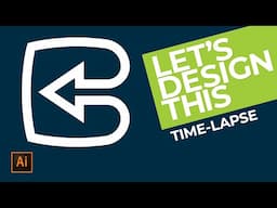 Step-by-step Logo Design Process in Adobe Illustrator: From Sketch to Final Design | Time Lapse