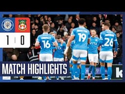 Stockport County Vs Wrexham AFC - Match Highlights - 16.11.24