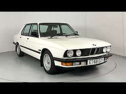 BMW 525 - E28 - Fantastic Original Condition!