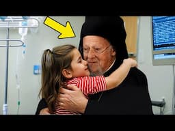 Patriarch Bartholomew Hugs Dying Girl... Just Watch What Happens Next, It's A Miracle