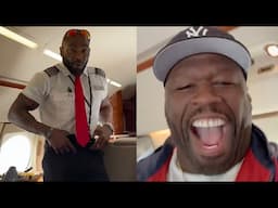 “Call Me OG!” 50 Cent’s Captain Is Just As Gangsta As He Is 🛩️