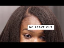 How to Do A Full Sew in with NO LEAVE OUT! Most NATURAL, Most UNDETECTABLE| Step by Step Tutorial