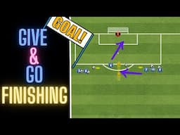 Give & Go Finishing | Football/Soccer