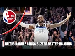 JULIUS RANDLE WINS IT FOR TIMBERWOLVES WITH BUZZER-BEATER 🚨🏆 | NBA on ESPN