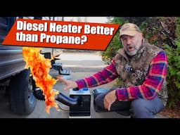 Installing a Cheap Portable Amazon Diesel Heater in my RV - The Easy Way!