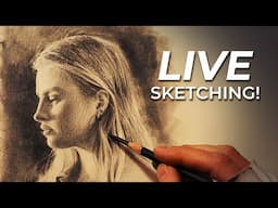 LIVESTREAM - Let's Sketch a Portrait with Graphite