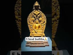 पाच शीर्ष/ डोके असणारी भगवान बुध्दाची मूर्ती |5 head lord budhha statue | #lordbuddha #namobuddhay