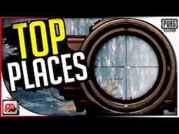 BEST PLACES TO HIDE, CAMP & SNIPE IN LIVIK | PUBG Mobile TOP PLACES