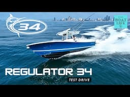 KING of the OFFSHORE? Regulator 34 with triple 300hp TEST