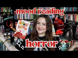 new horror reading vlog 2024 | finding favorite books, cozy nights & new relationship energy