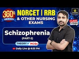 360 Degree Series | Special MCQs & PYQs #1060 | NORCET & Nursing Exam Special | Mukesh Sir