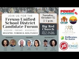 Fresno Unified School Board Candidate Forum 2024