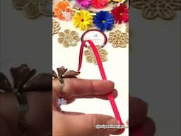 Easy Quilling Flower #origamimaniacs #origami #origamiflower #quilling #paperflower #diyflower