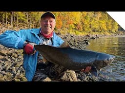 Shore fishing for Salmon - Stingeye Spinner