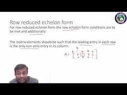 Basic Signal Processing  21ECE33 Echleon Form