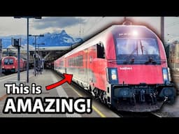 Salzburg to Vienna on Austria's BEST Train - ÖBB Railjet Review