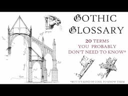 HISTORY OF ARCHITECTURE IN SKETCHES: Gothic Glossary