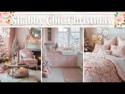 Shabby Chic Christmas Decor: Pink Paradise in Every Room 💝